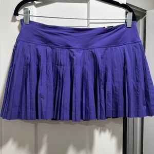 Lululemon Athletica Purple Mini Skater Skirt